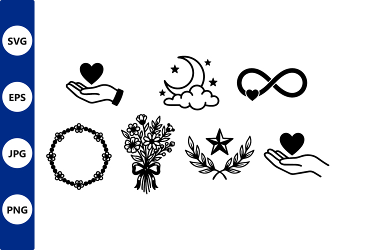 Hand Holding Silhouette Image 16