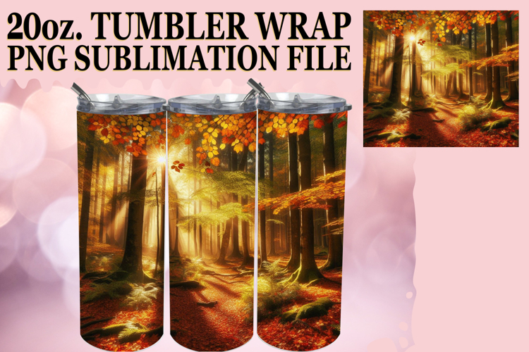 Thanksgiving Tumbler Wrap Image 12