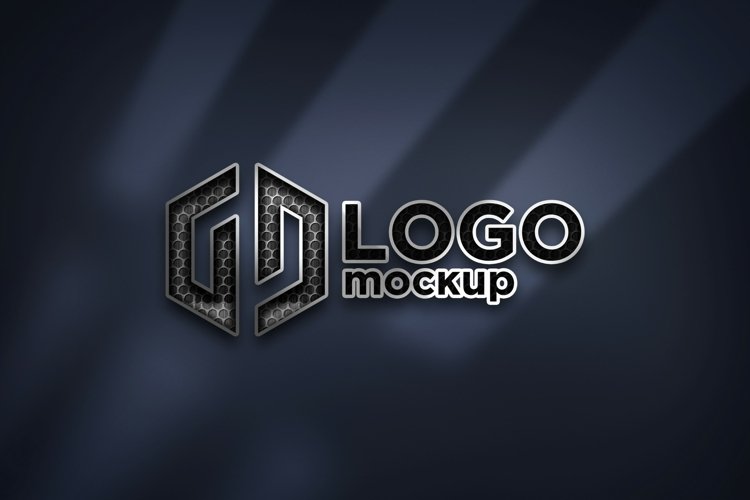 Mesh Logo Mockup Template example image 1