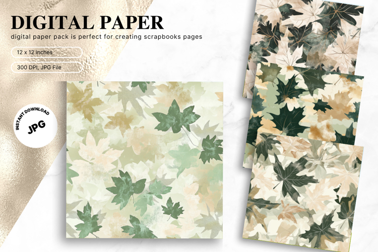 Maple Leaf Background Fall Autumn Tropical Wallpaper_121