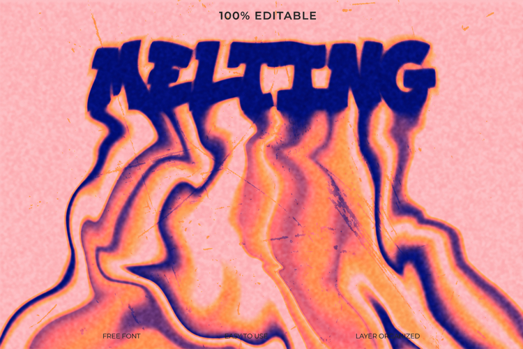 Dripping Font Image 22