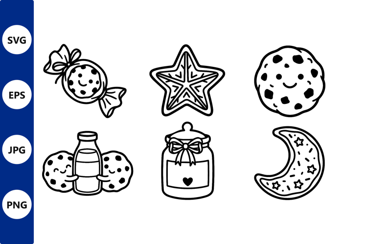 Cookie Vector Image 6