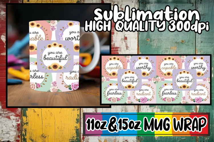Timeless joys sublimation print wrap, Quote