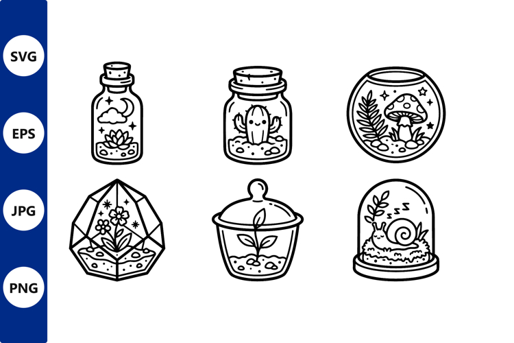 Black And White Line Art Image 19