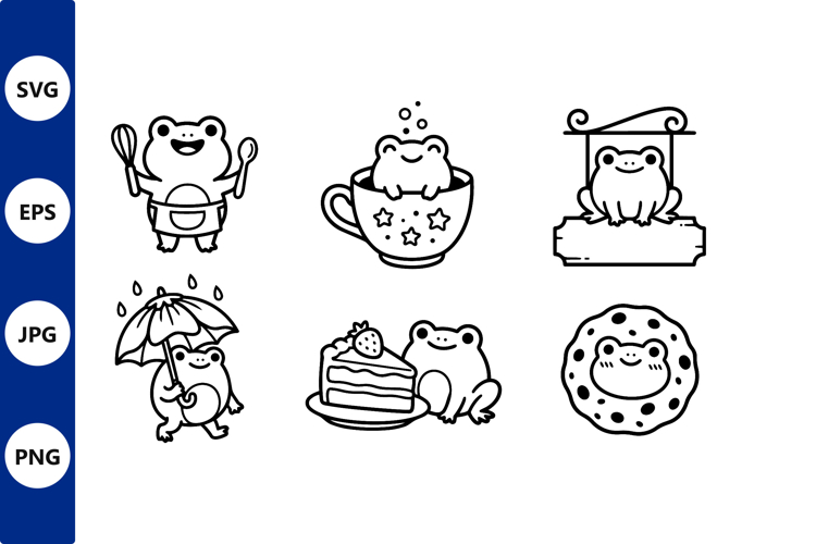 Frog Vector Image 13