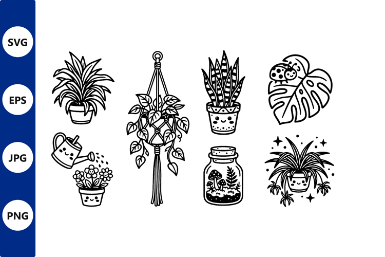 Plants Vector Image 7