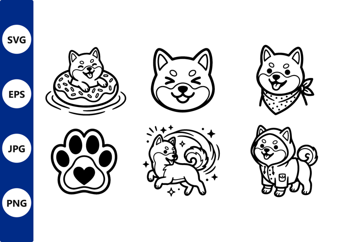 Dog Vector Image 11