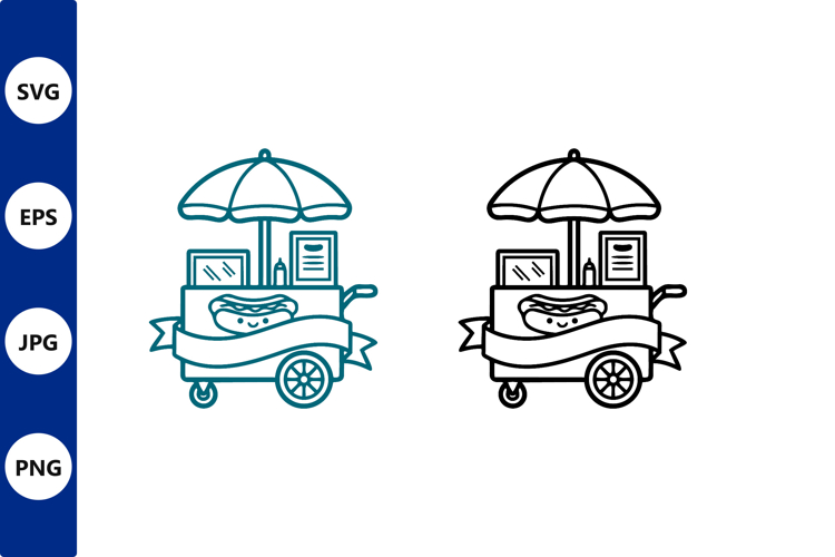 Hot Dog Illustration Image 23