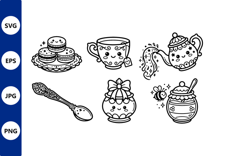 Tea Cup Illustration Image 16