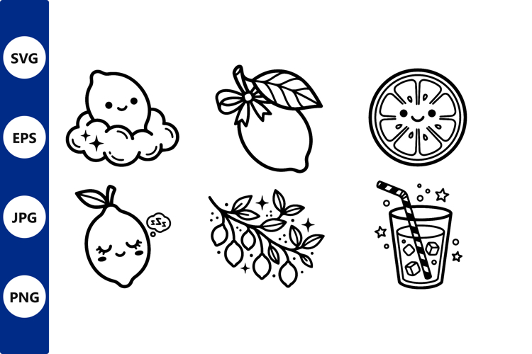 Lemon Vector Image 19