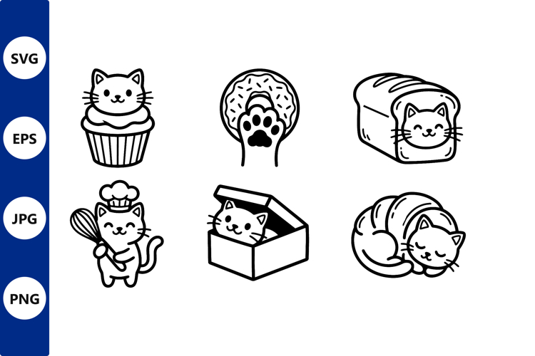 Cat Vector Image 16