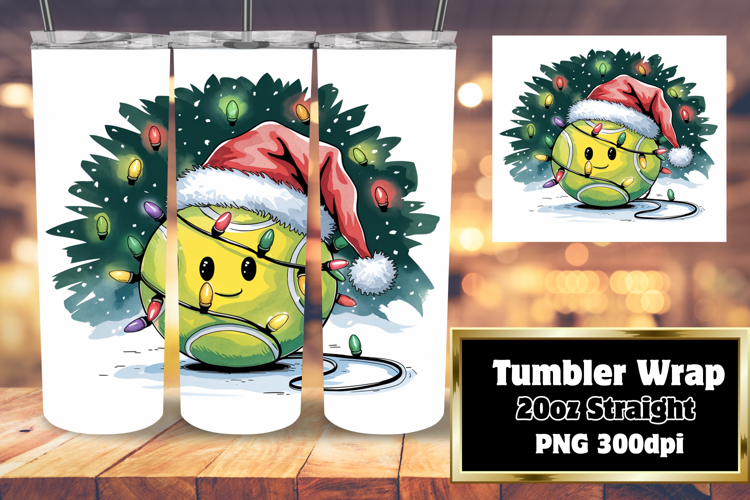 Sublimation Artwork for 20oz Tumbler , Holiday