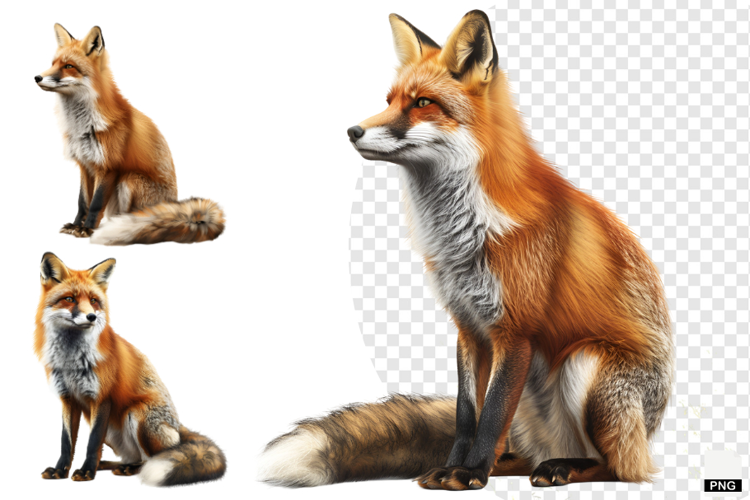 Autumn Fox Clipart