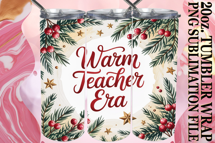 Teacher Tumbler Wrap Image 3