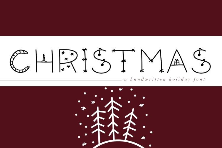 Christmas - A Fun Christmas Font example image 1