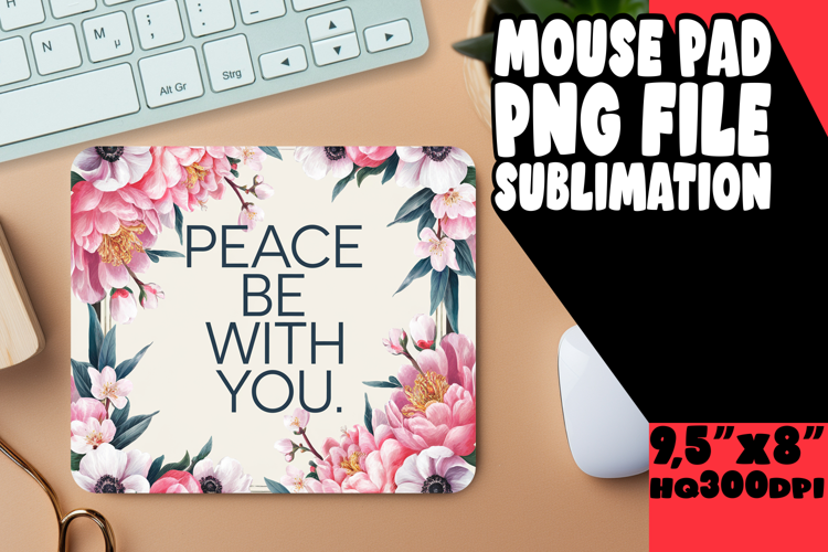 Timeless desk PAD Classic Design, Religious