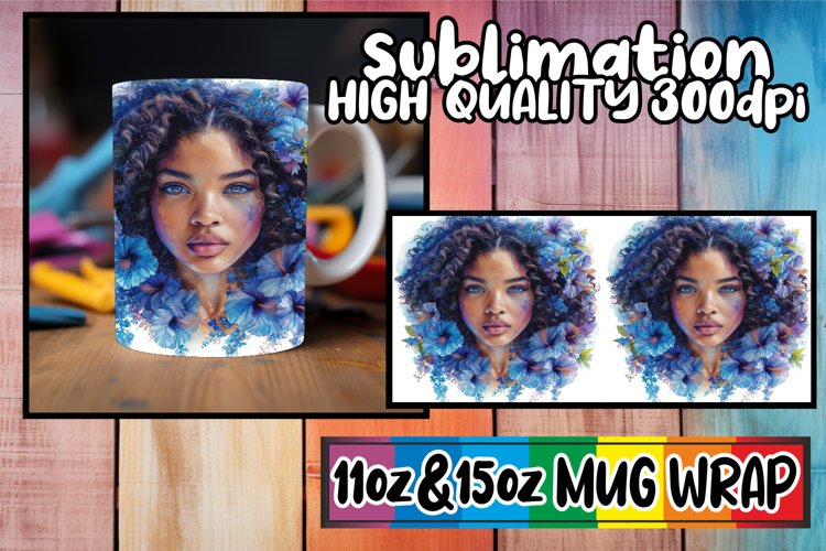 African American Woman Clipart Image 7