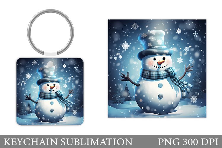 Cute Snowman Clipart Image 11