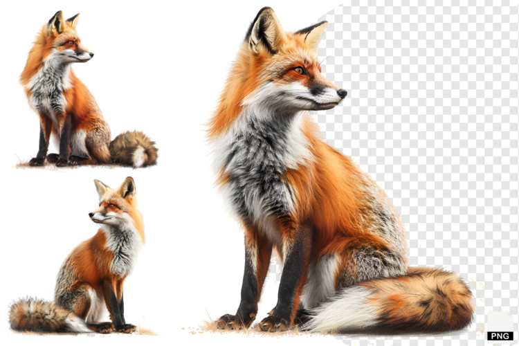 Autumn Fox Clipart