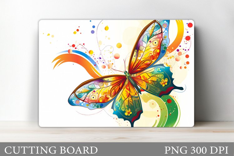 Butterfly Cutting Board. Kitchen Cutting Board Design example image 1