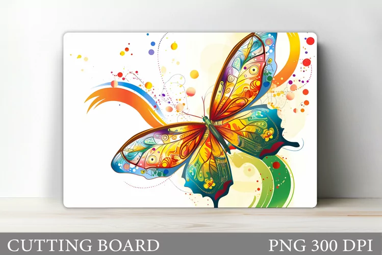 Butterfly Cutting Board. Kitchen Cutting Board Design