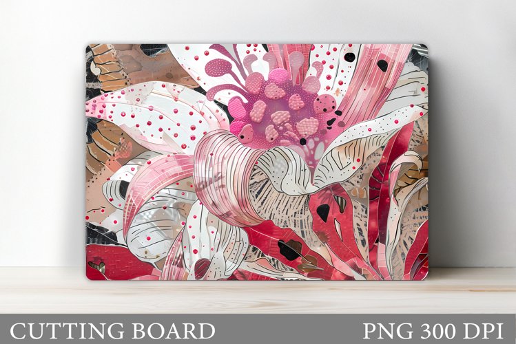 Flowers Cutting Board. Flowers Kitchen Cutting Board Design example image 1