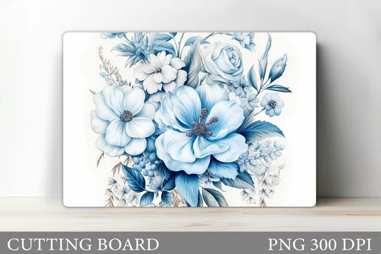 Flowers Cutting Board. Flowers Kitchen Cutting Board Design
