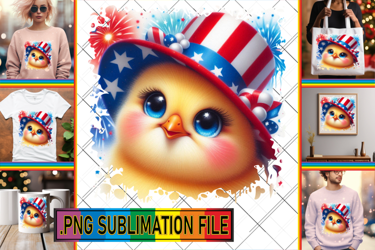 Charming TOTE BAG Designs PNG, USA Animals