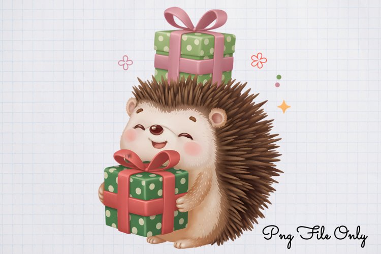 Boho Christmas Clipart Image 13