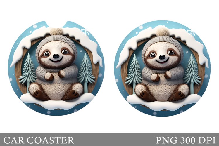 Sloth Clipart Image 19