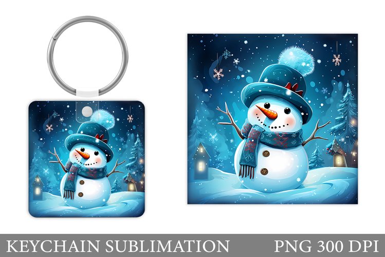 Cute Snowman Clipart Image 6