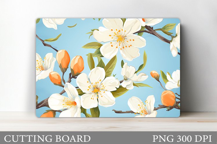 Flowers Cutting Board Design. Flowers Kitchen Cutting Board