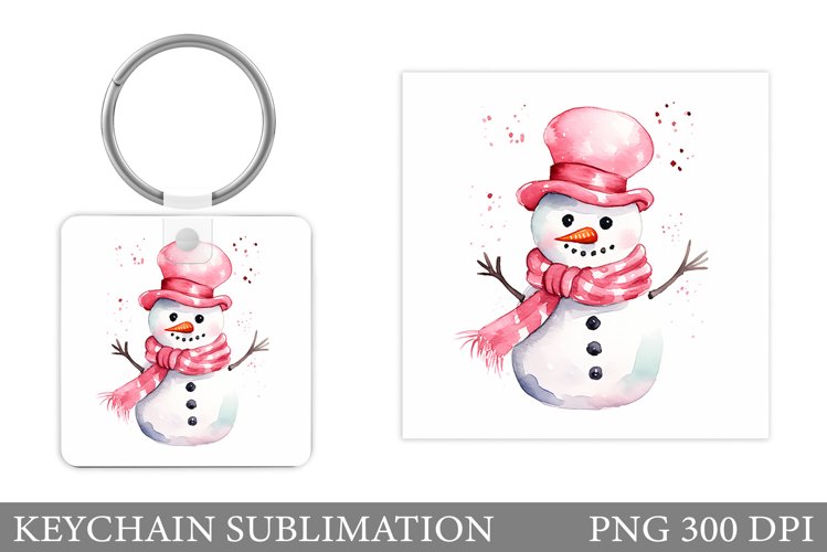 Cute Snowman Clipart Image 10