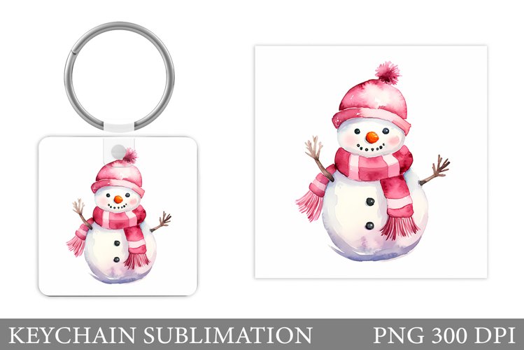 Cute Snowman Clipart Image 4