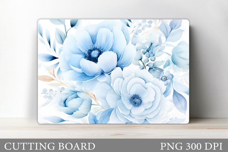 Floral Cutting Board. Flowers Cutting Board Design example image 1
