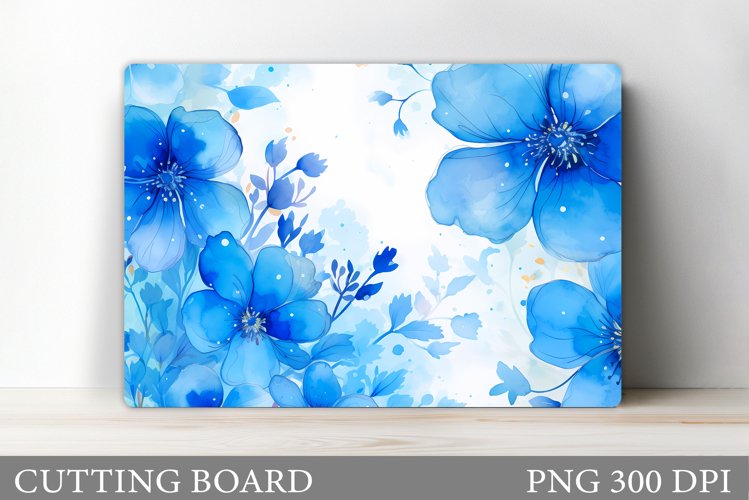 Flowers Cutting Board. Flowers Kitchen Cutting Board Design example image 1
