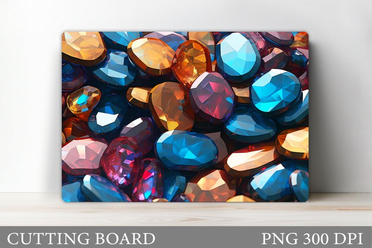 Stones Cutting Board. Stones Cutting Board Sublimation example image 1