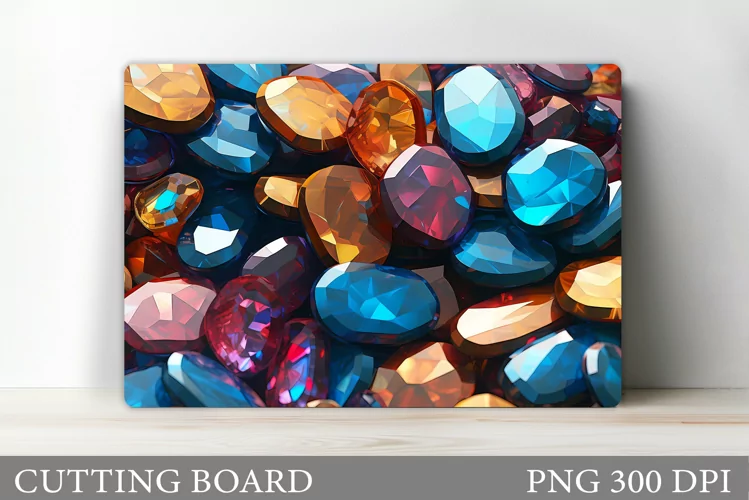 Stones Cutting Board. Stones Cutting Board Sublimation