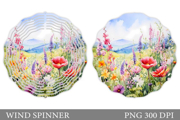 Watercolor Flowers Image 22