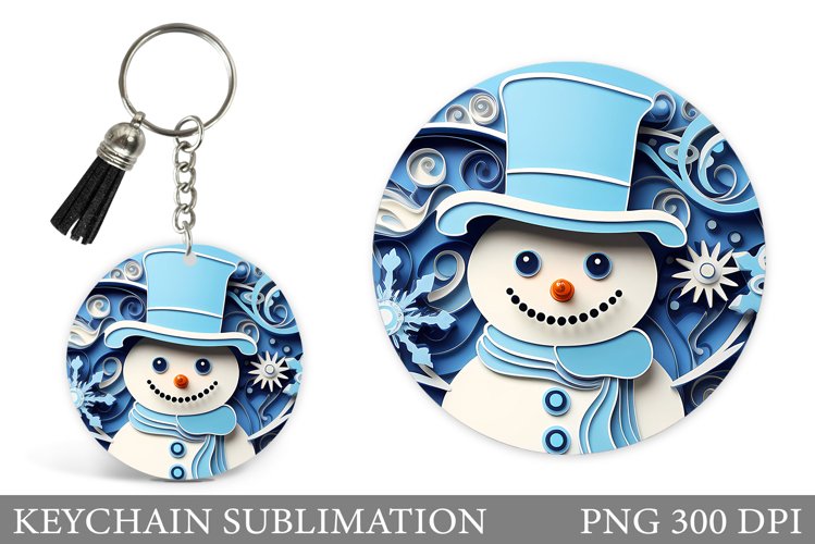 Cute Snowman Clipart Image 6