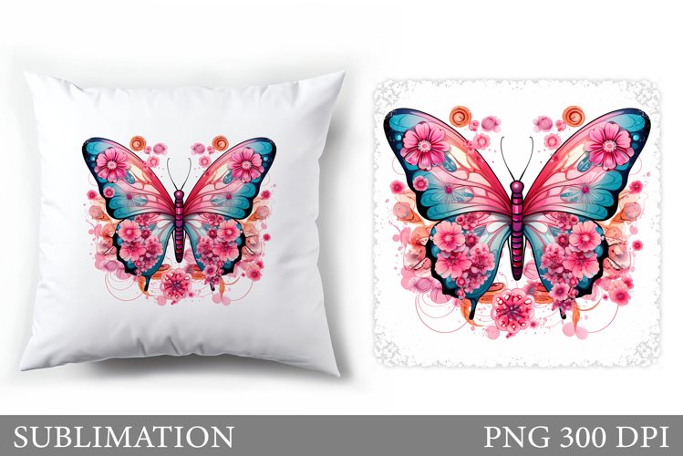 Butterfly Sublimation. Butterfly Pillow Sublimation