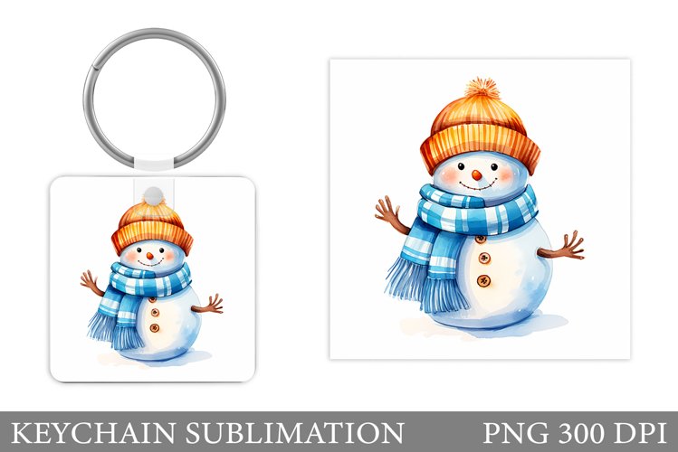 Cute Snowman Clipart Image 16