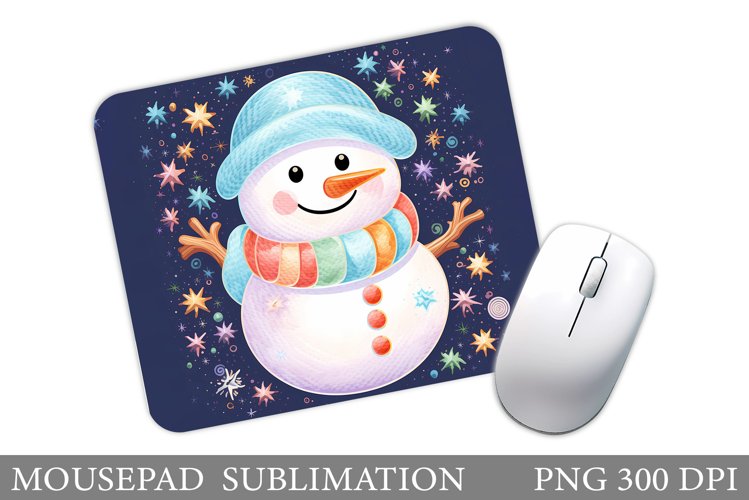 Cute Snowman Clipart Image 3