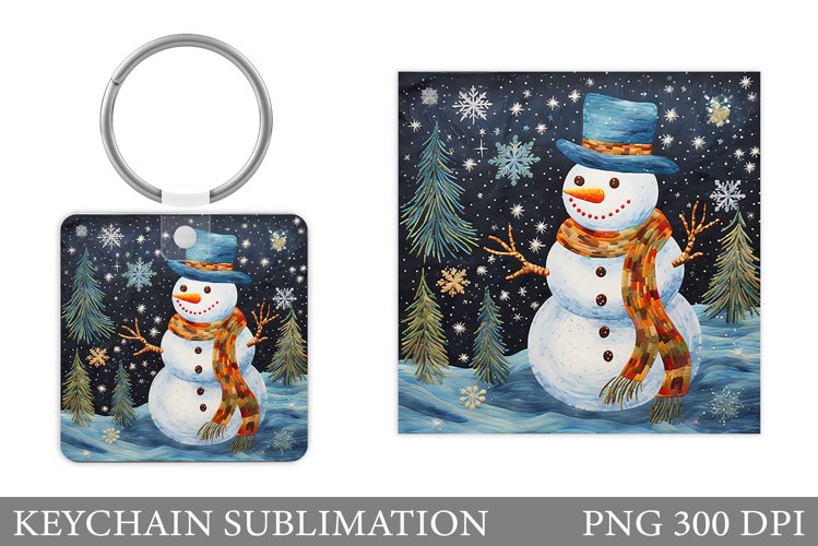 Cute Snowman Clipart Image 15