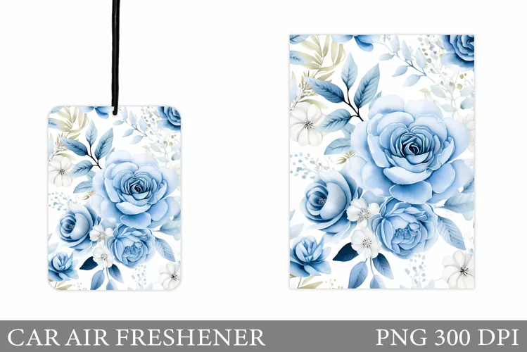 Flowers Car Air Freshener. Summer Car Air Freshener Design