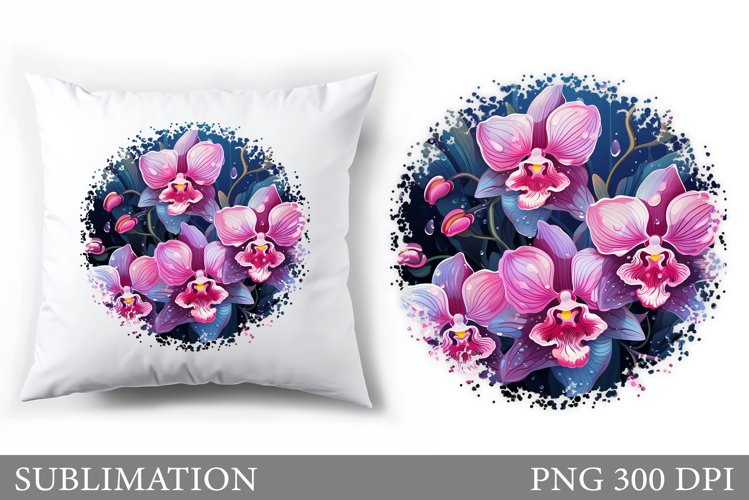 Orchid Clipart Image 21