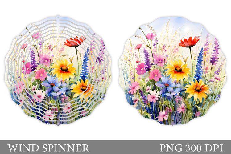 Watercolor Flowers Image 5