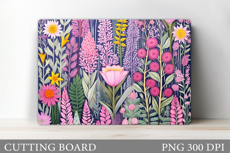 Flowers Cutting Board. Flowers Kitchen Cutting Board Design