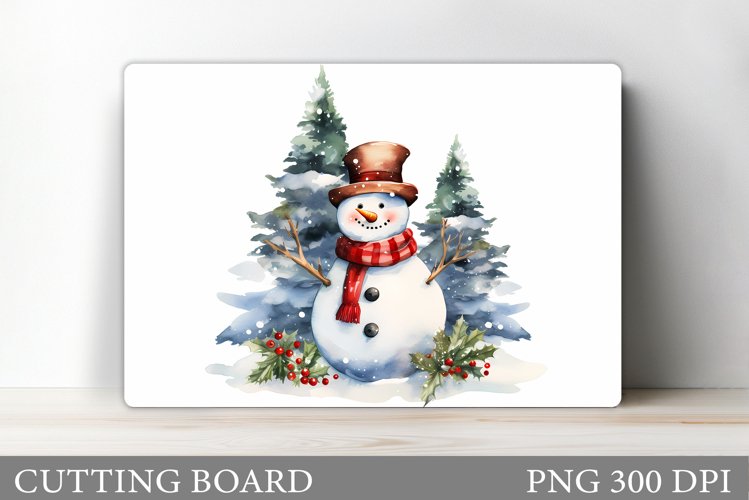 Cute Snowman Clipart Image 6