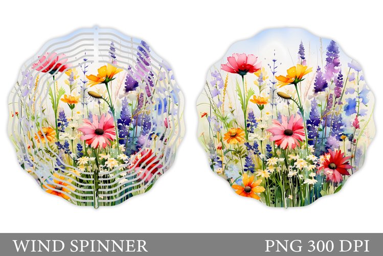 Watercolor Flowers Image 8